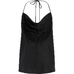 Black Silk Tank Tops