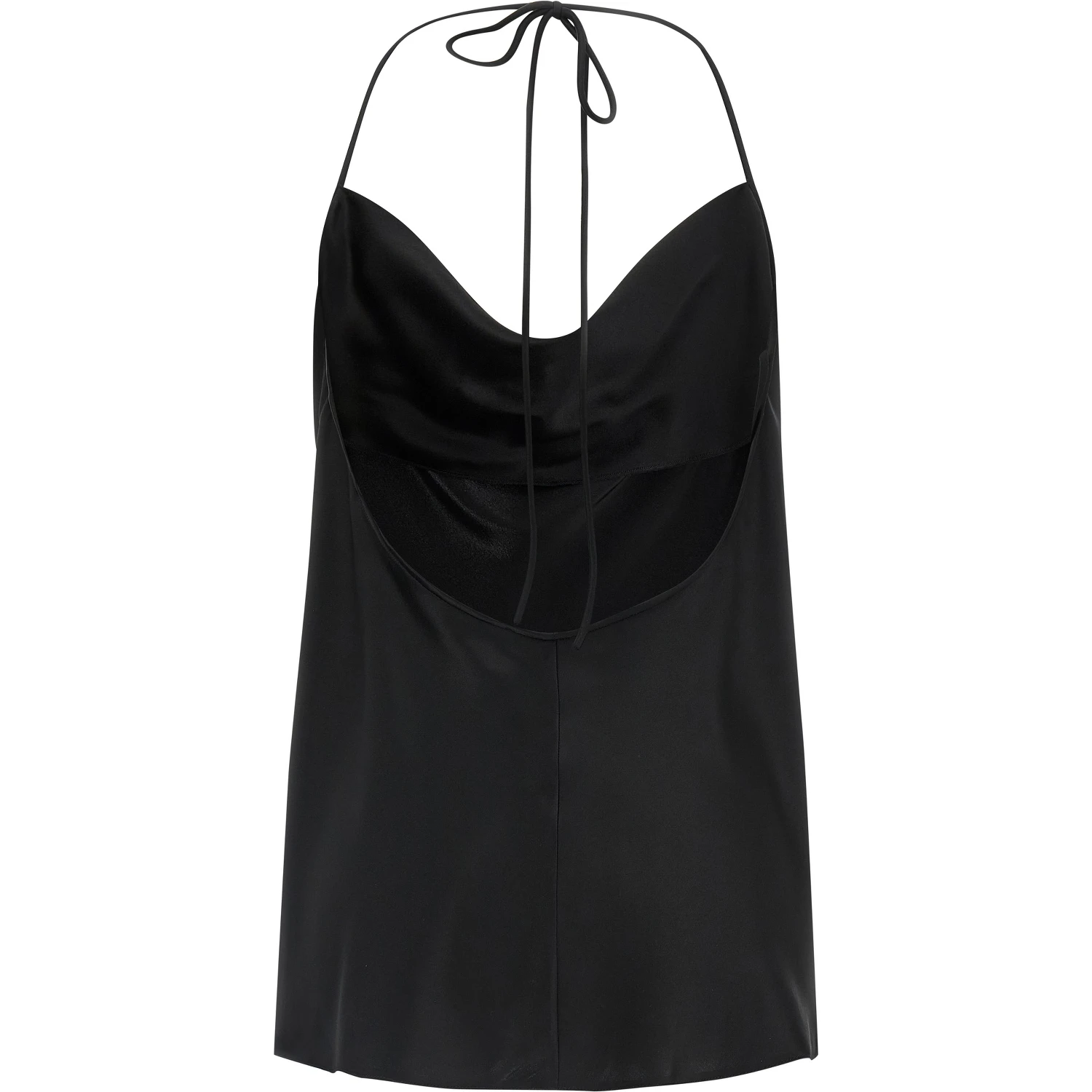 Black Silk Tank Tops