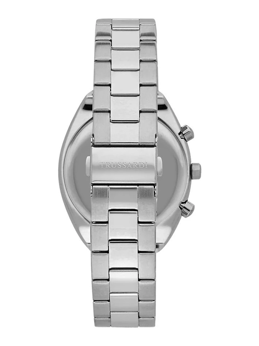 Gray Stainless Steel Bracelet Watch