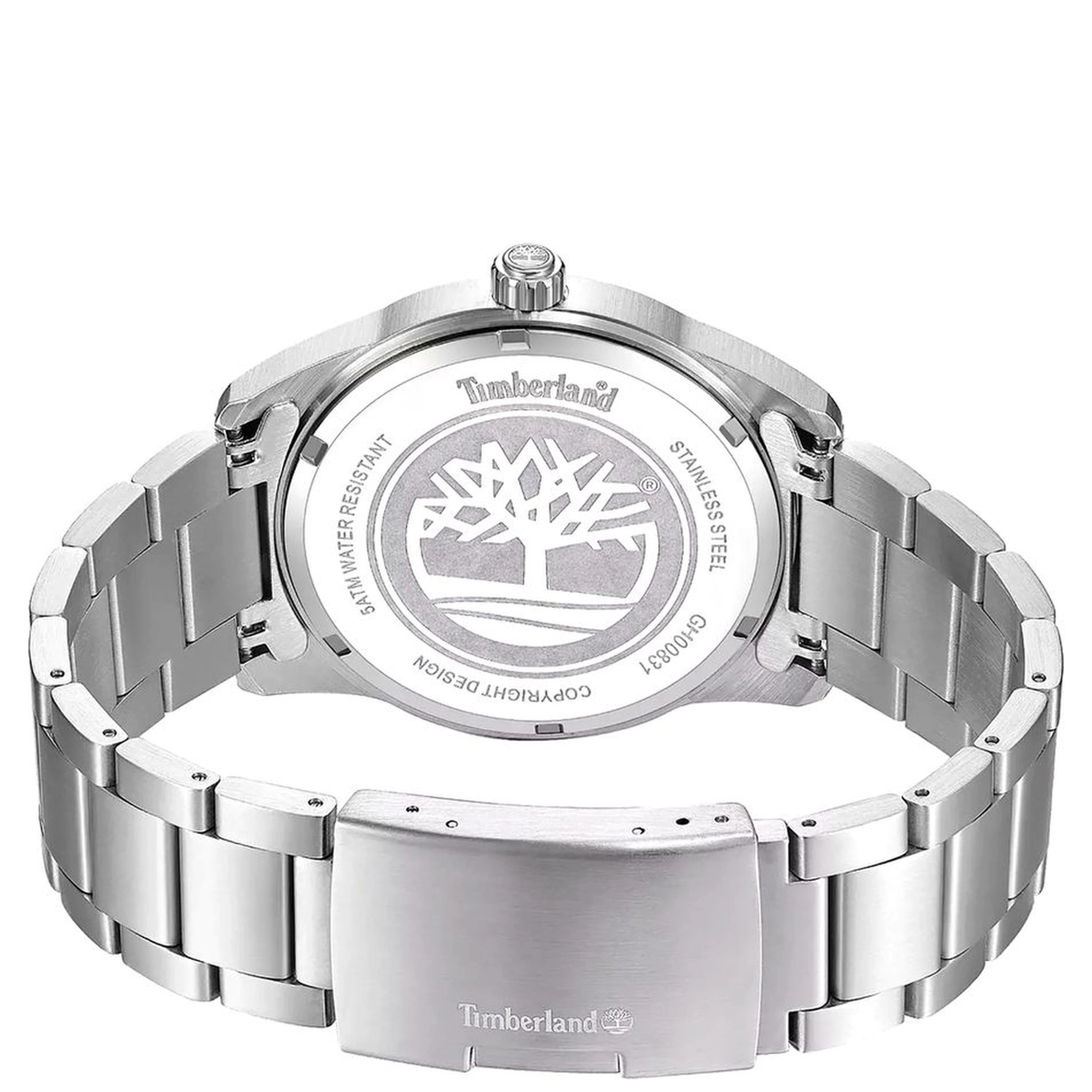 Gray Stainless Steel Dress Watch
