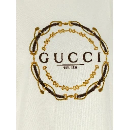 White Fabric T-Shirt