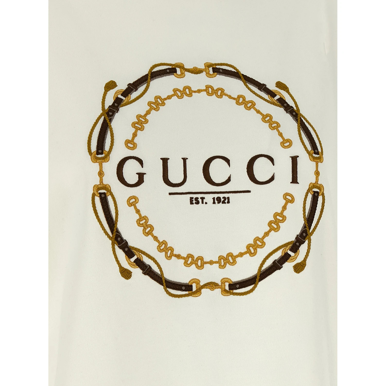 White Fabric T-Shirt