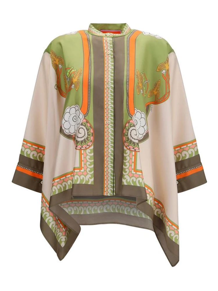 Multicolor Silk Shirt