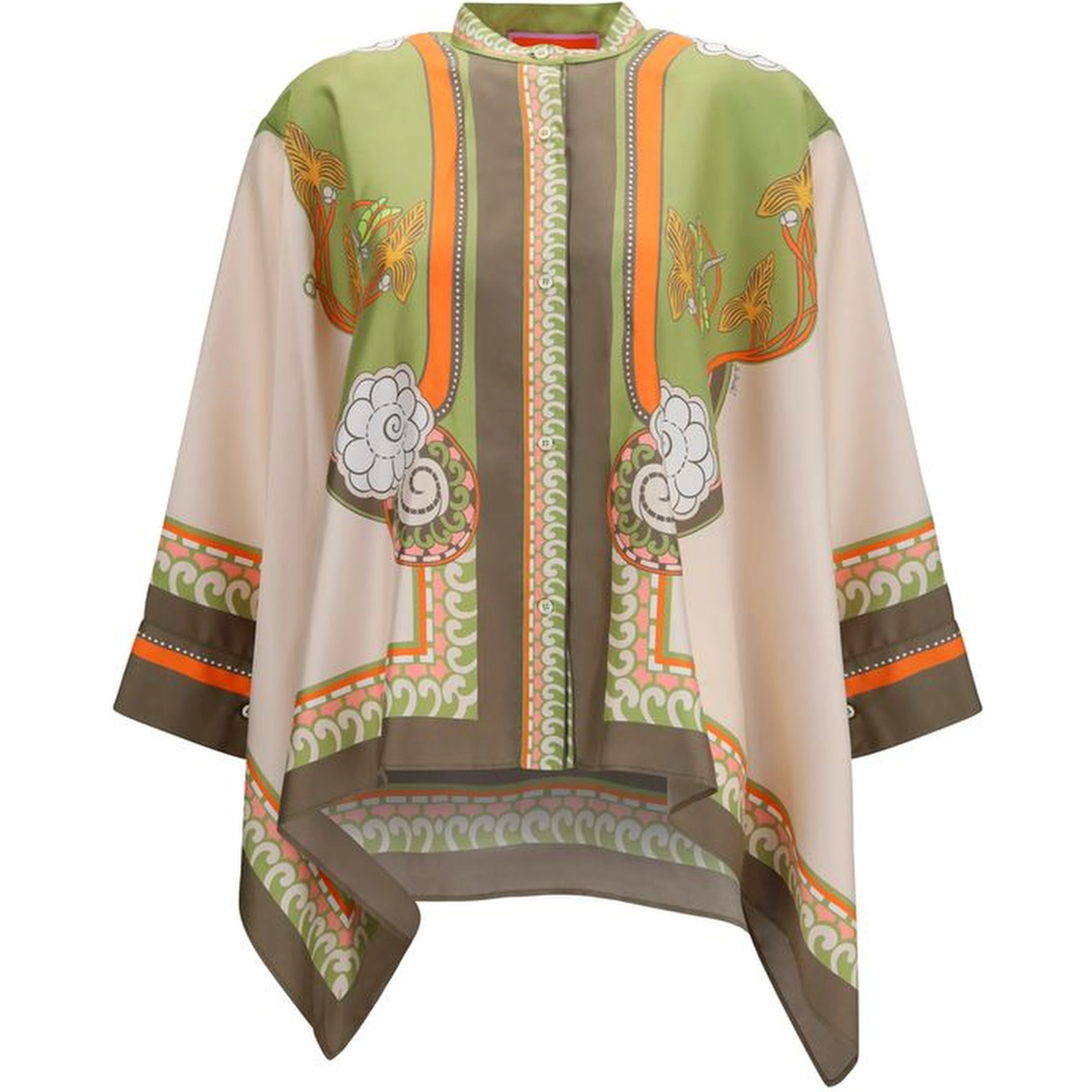 Multicolor Silk Shirt