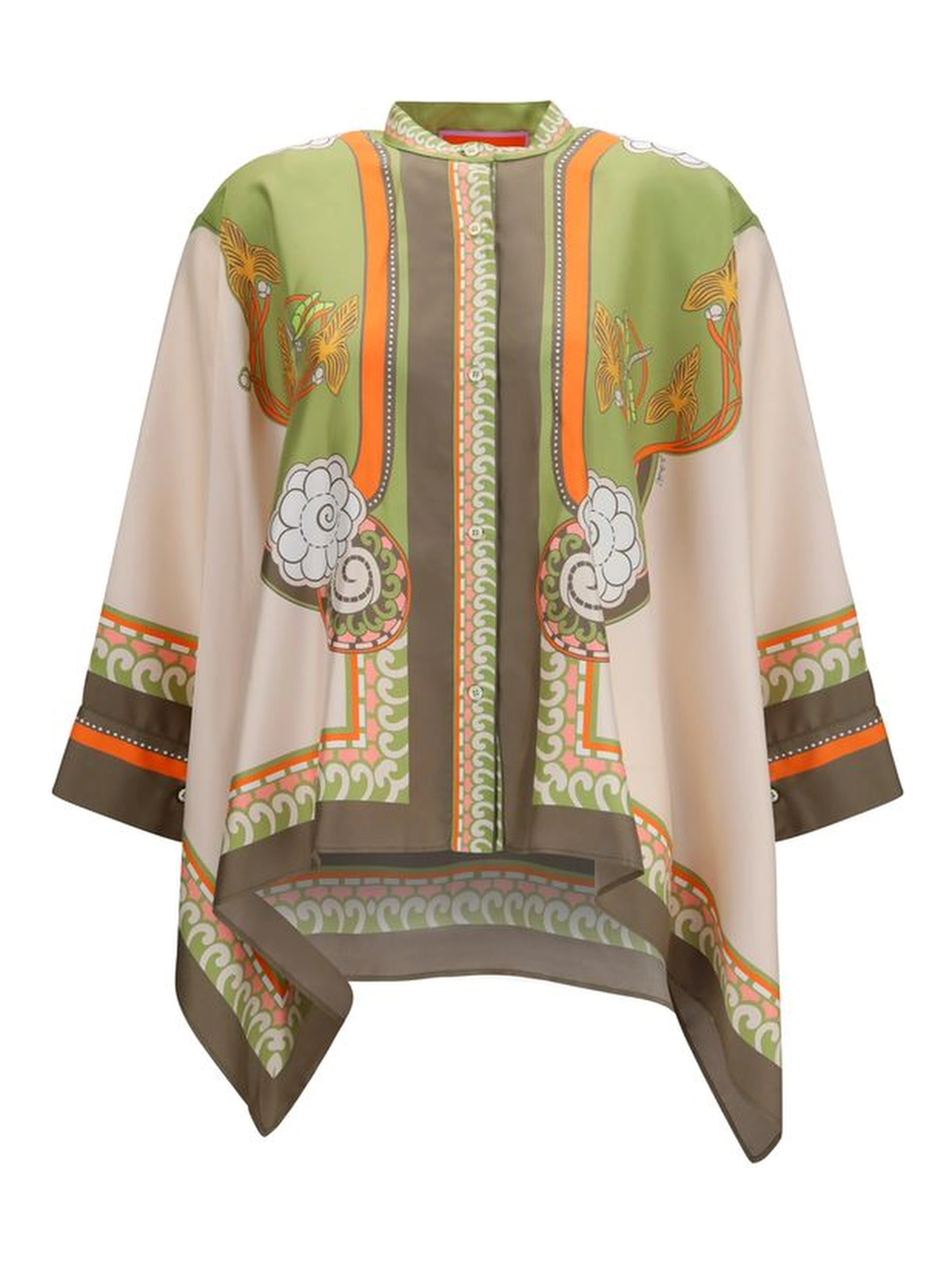 Multicolor Silk Shirt