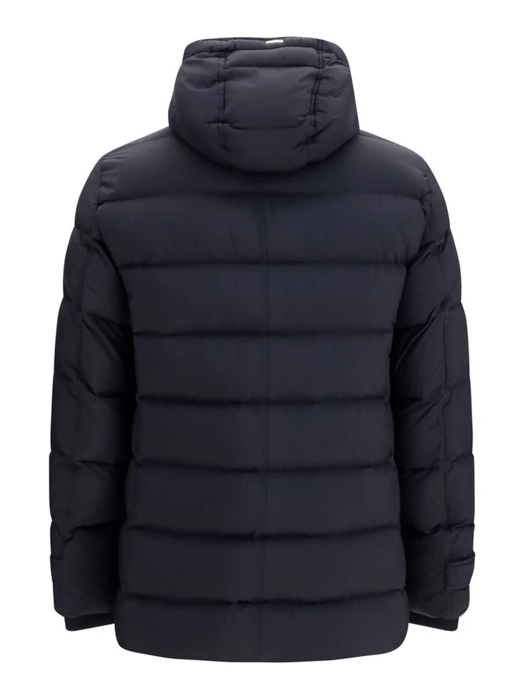 Black Polyester Full-Length Jacket alternative