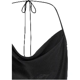 Black Silk Tank Tops