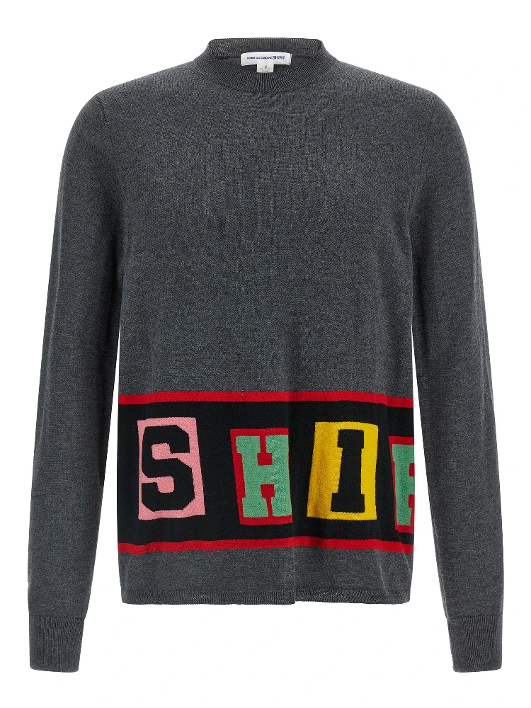 Gray Acetate Cardigan
