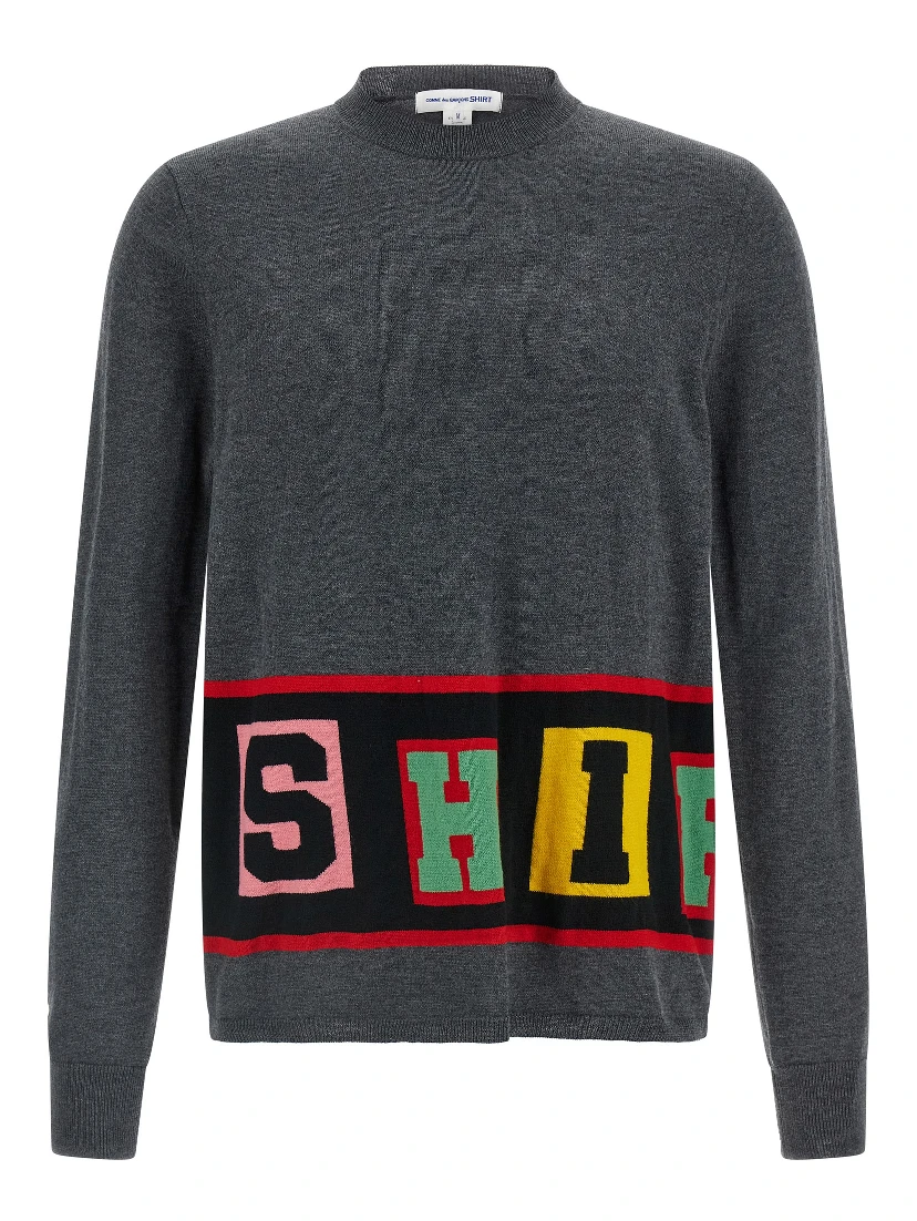 Gray Acetate Cardigan
