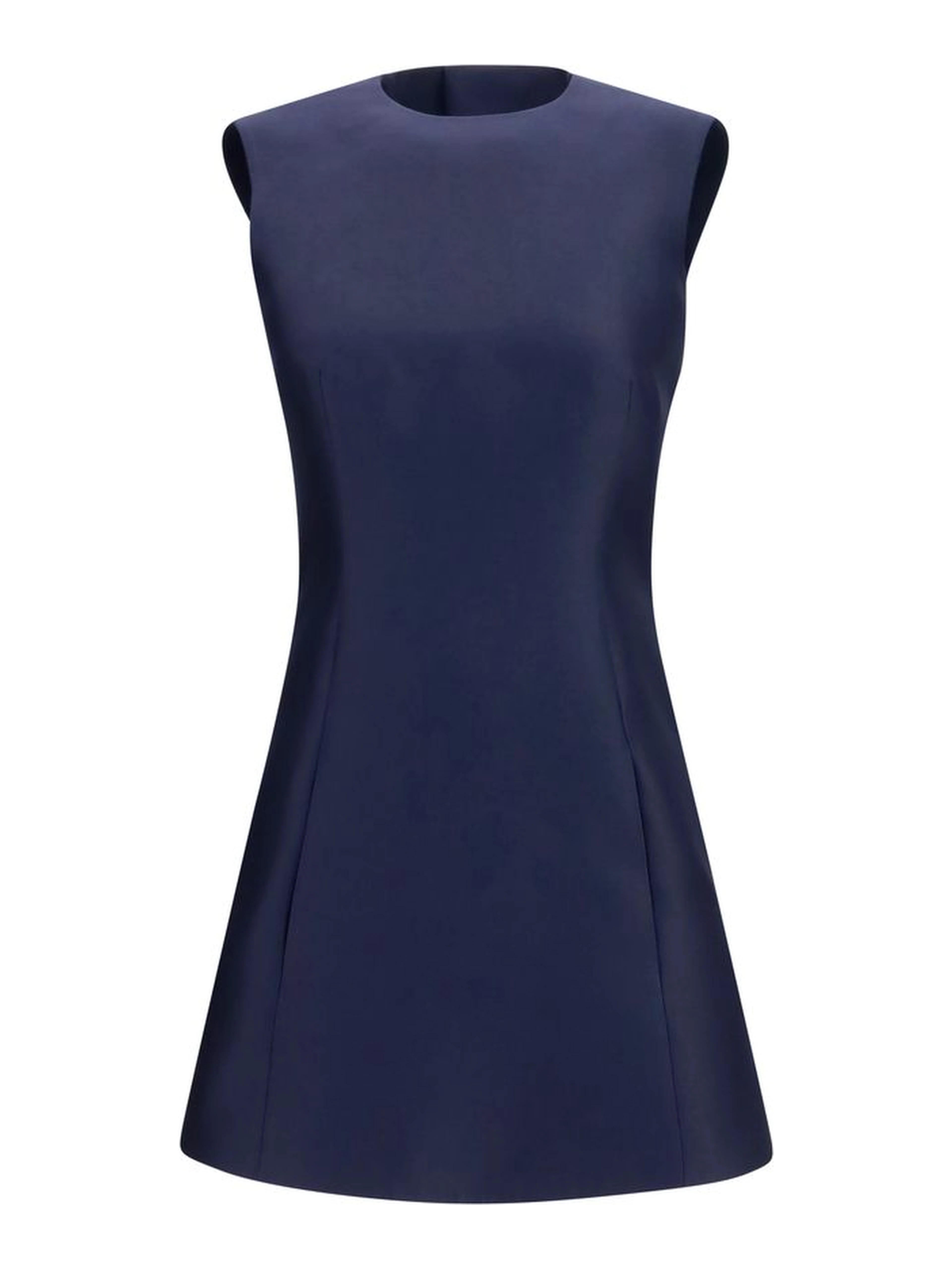 Blue Wool Oves Aries Casual Dress