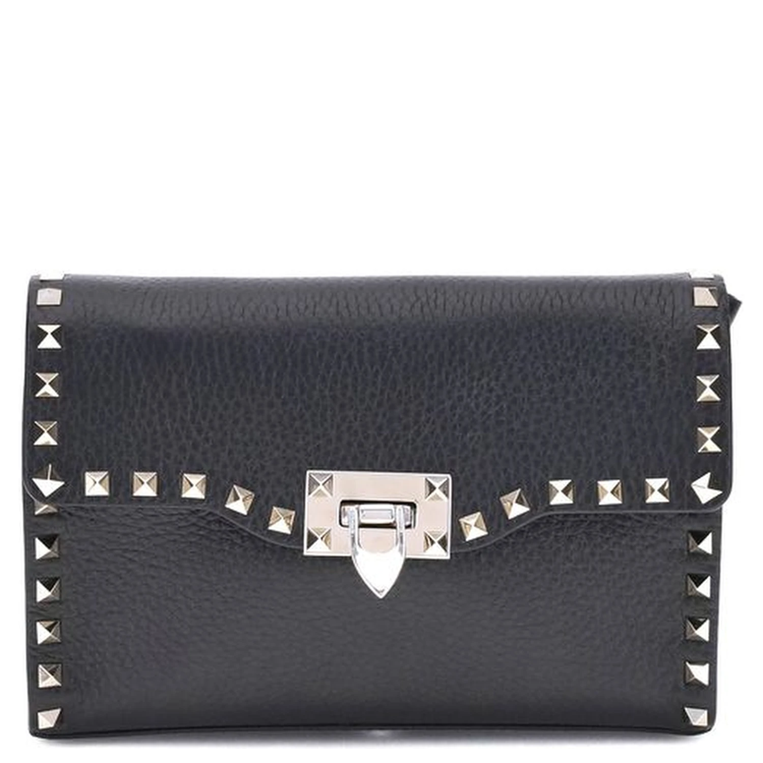Black Calf Leather Bos Taurus Shoulder Bag