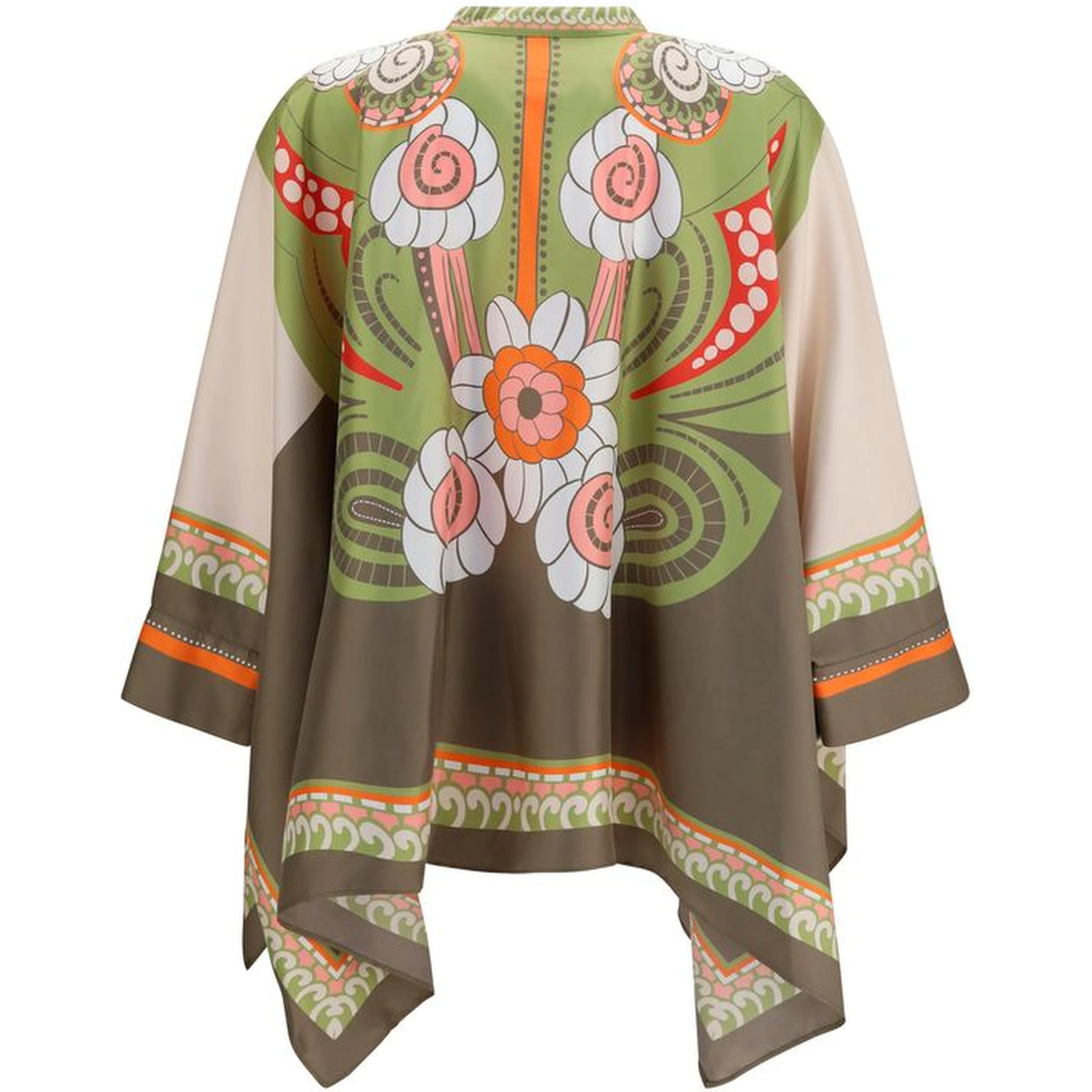 Multicolor Silk Shirt