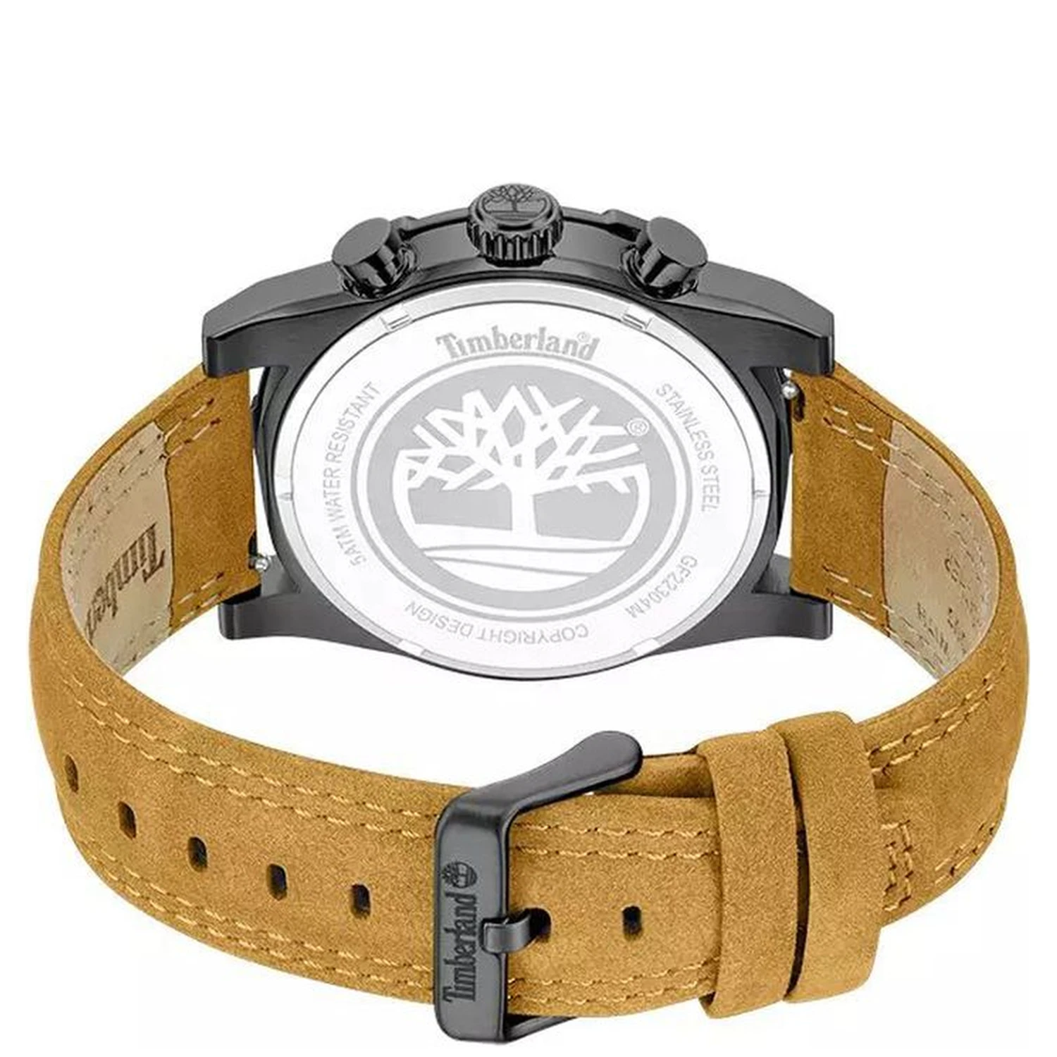 Brown Leather Bracelet Watch