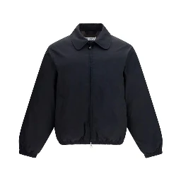 Black Goose Down Full-Length Jacket