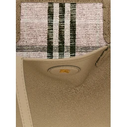 Beige Calfskin Tote Bag