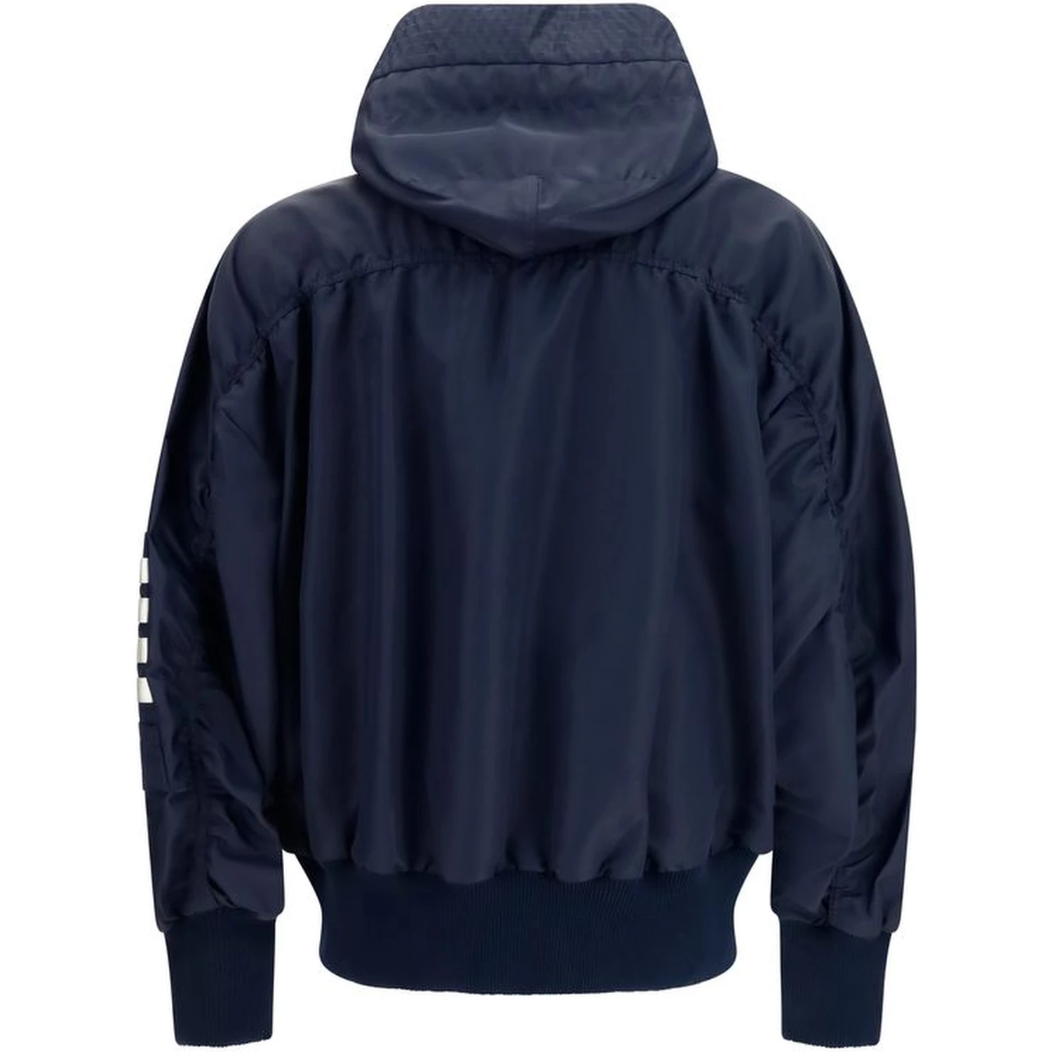 Black Cotton Shell Jacket