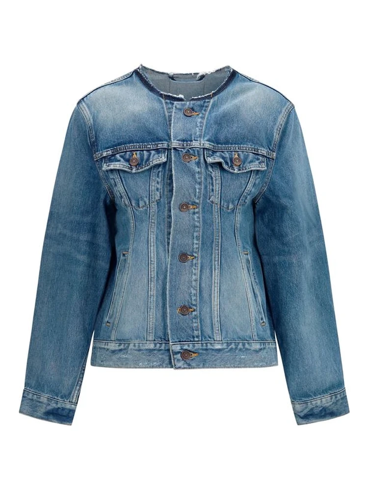 Blue Wool Oves Aries Denim Jacket