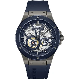 Blue Synthetic Bracelet Watch