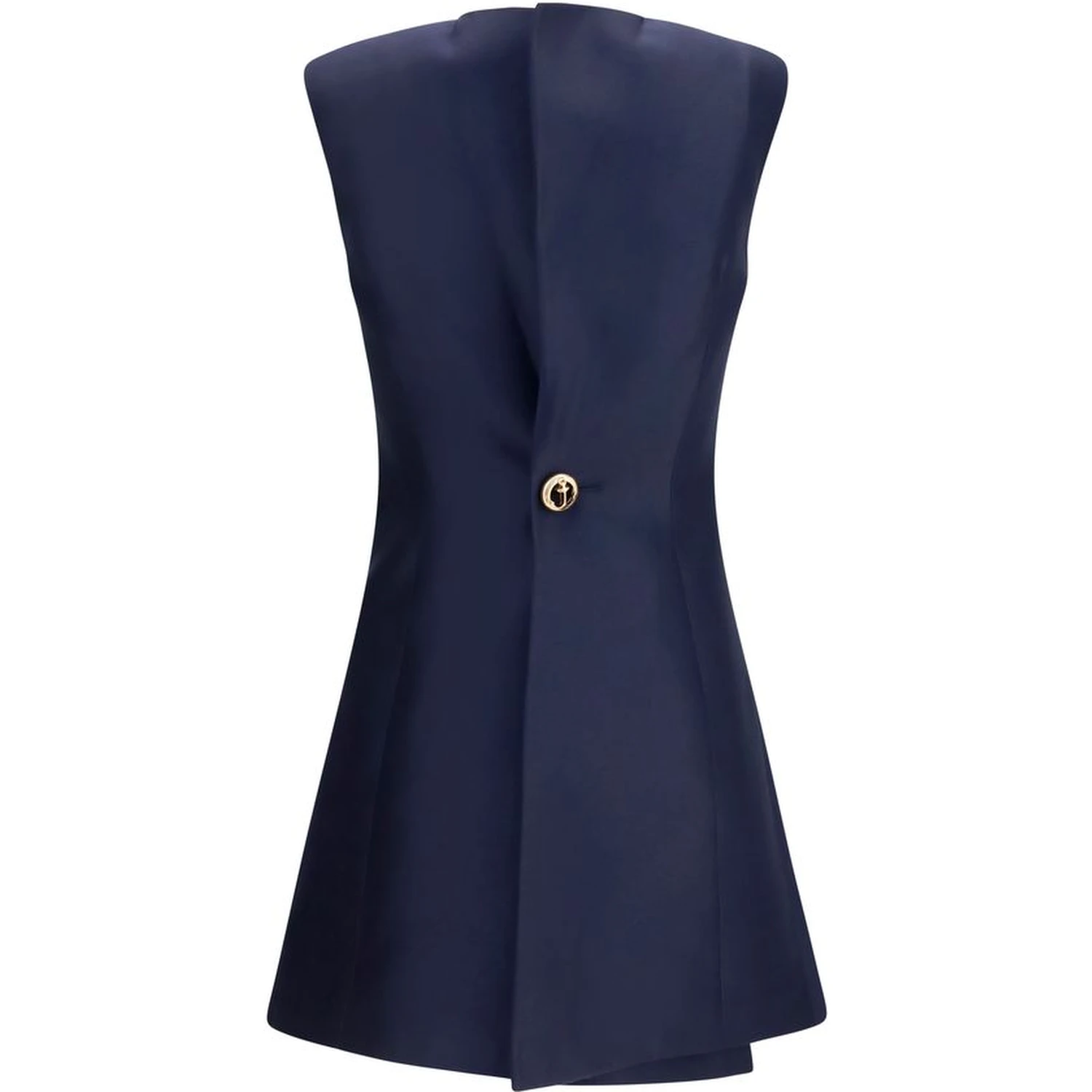 Blue Wool Oves Aries Casual Dress