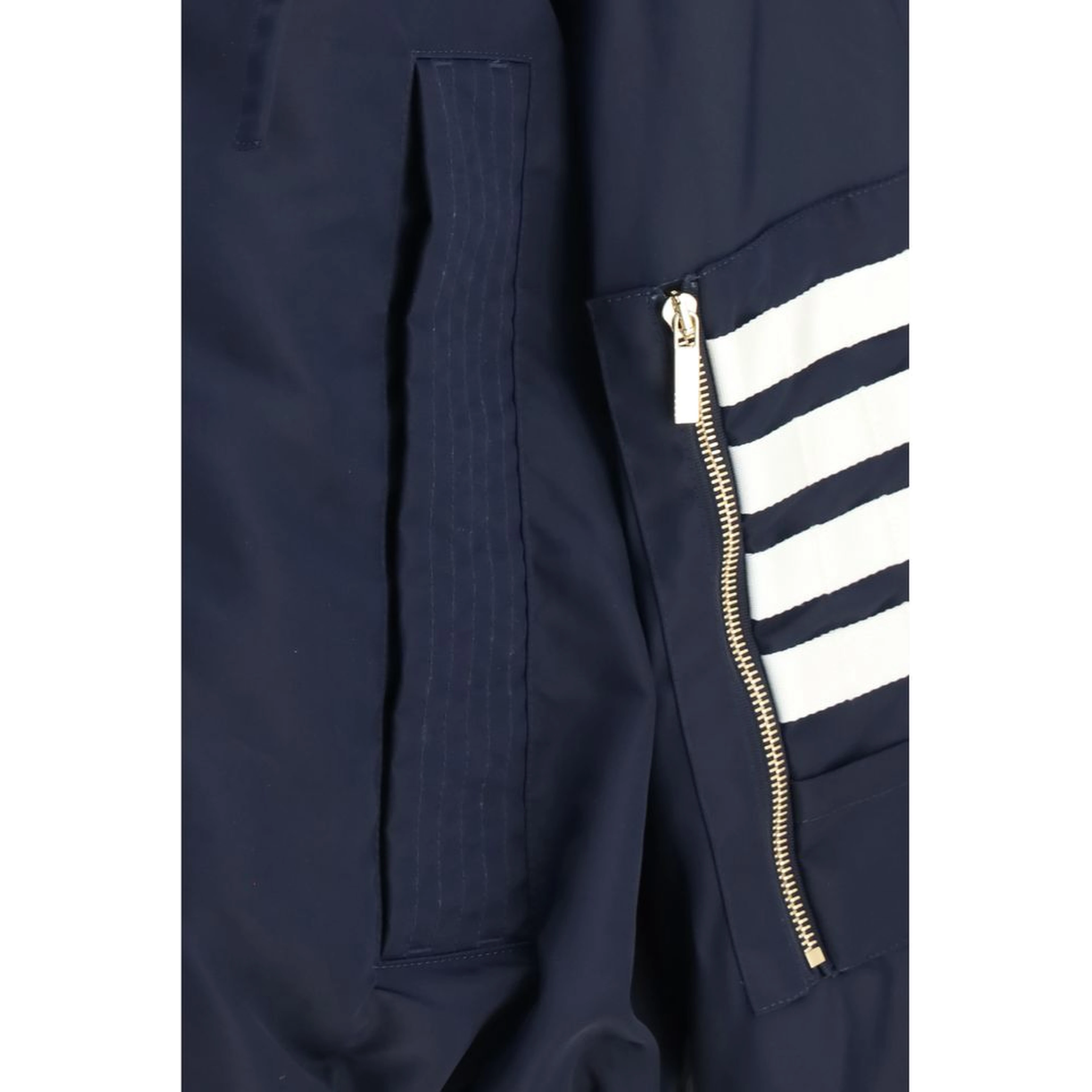 Black Cotton Shell Jacket