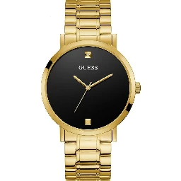 Gold Stainless Steel Dress Watch