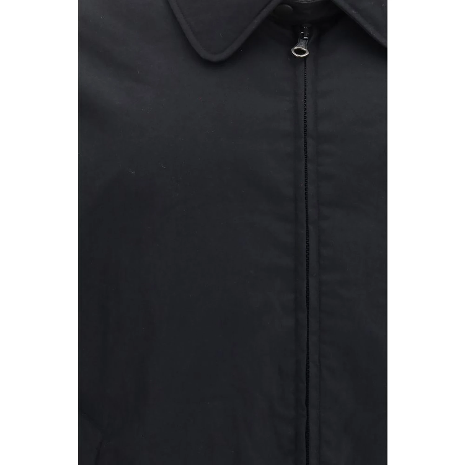 Black Goose Down Full-Length Jacket