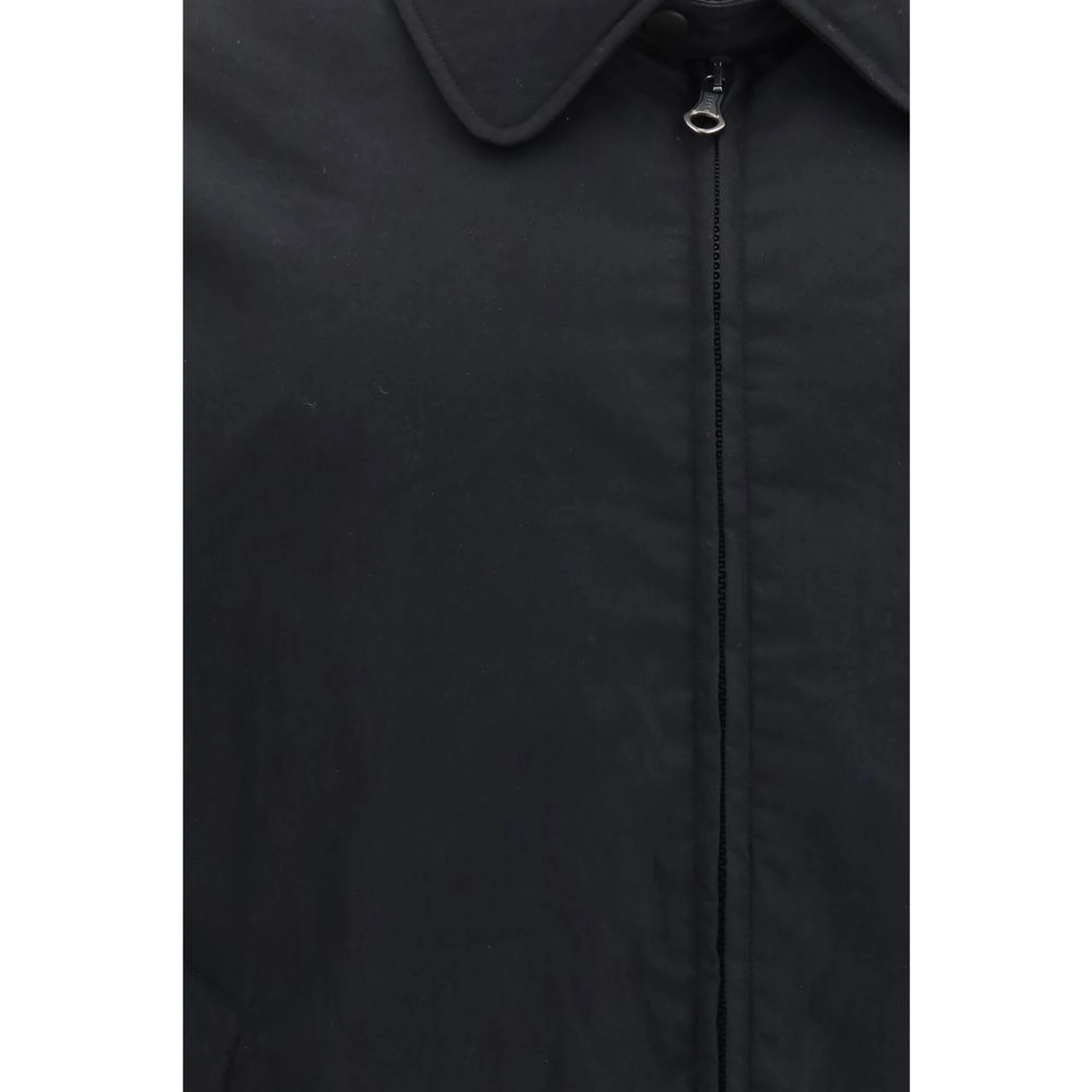 Black Goose Down Full-Length Jacket