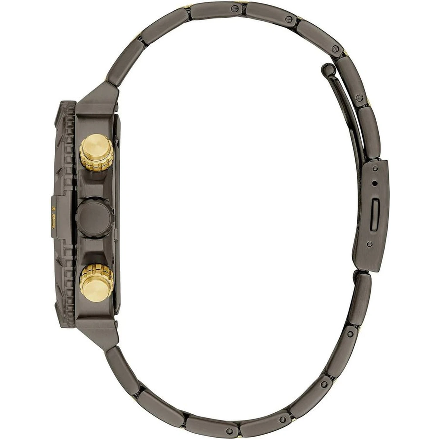 Gray Stainless Steel Dress Watch