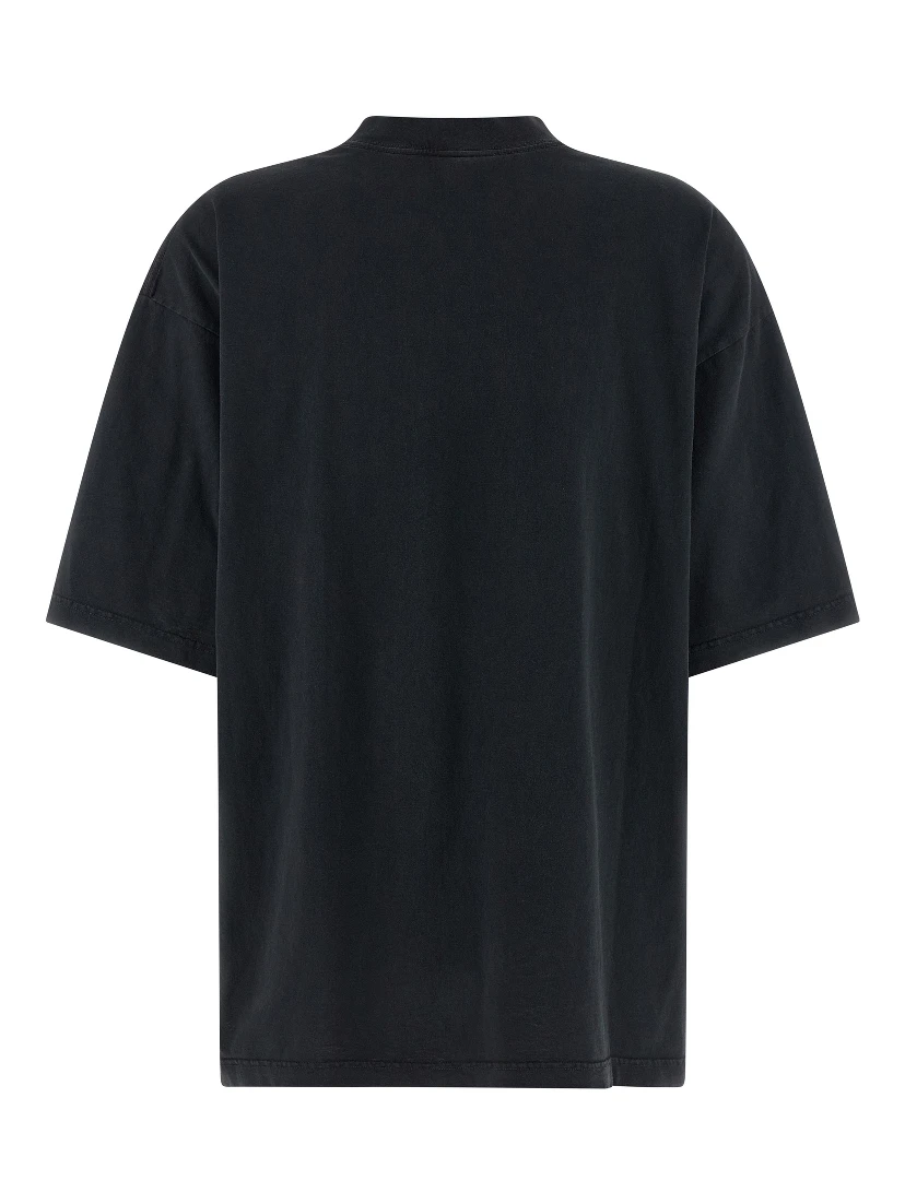 Black Cotton T-Shirt