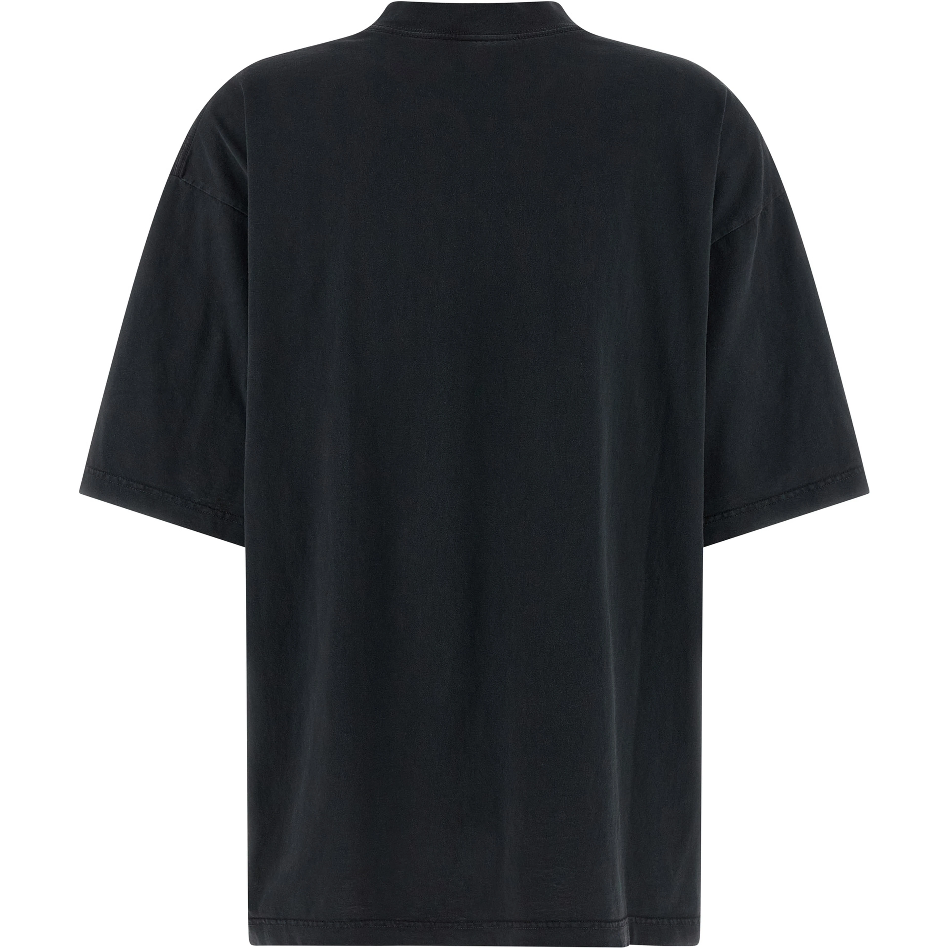 Black Cotton T-Shirt