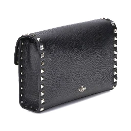 Black Calf Leather Bos Taurus Shoulder Bag