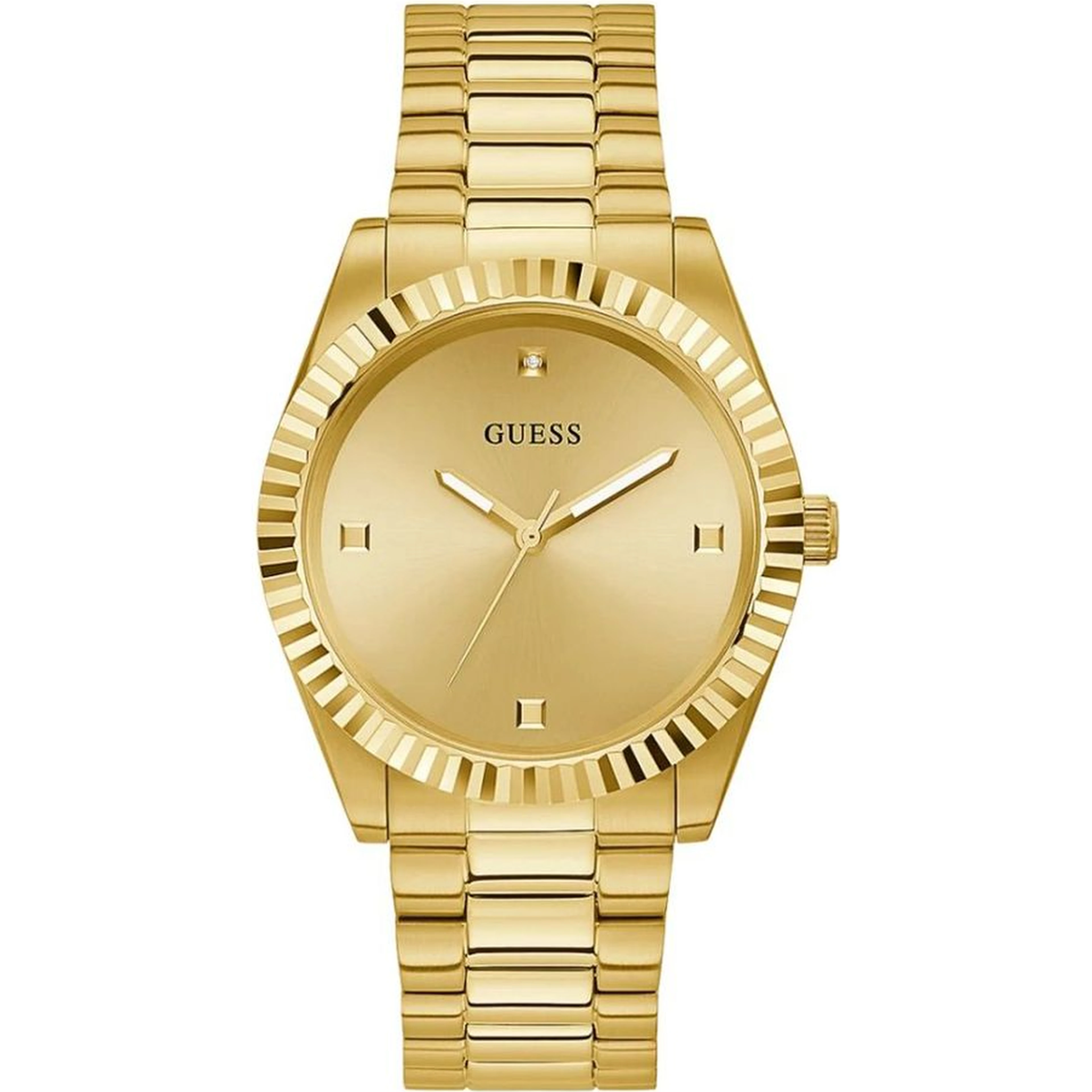 Gold Stainless Steel Dress Watch