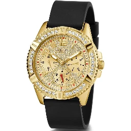 Black Synthetic Bracelet Watch