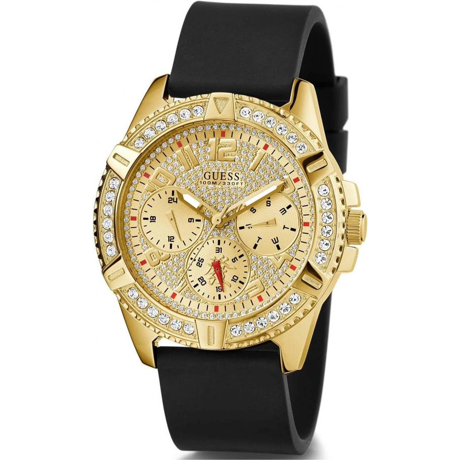 Black Synthetic Bracelet Watch