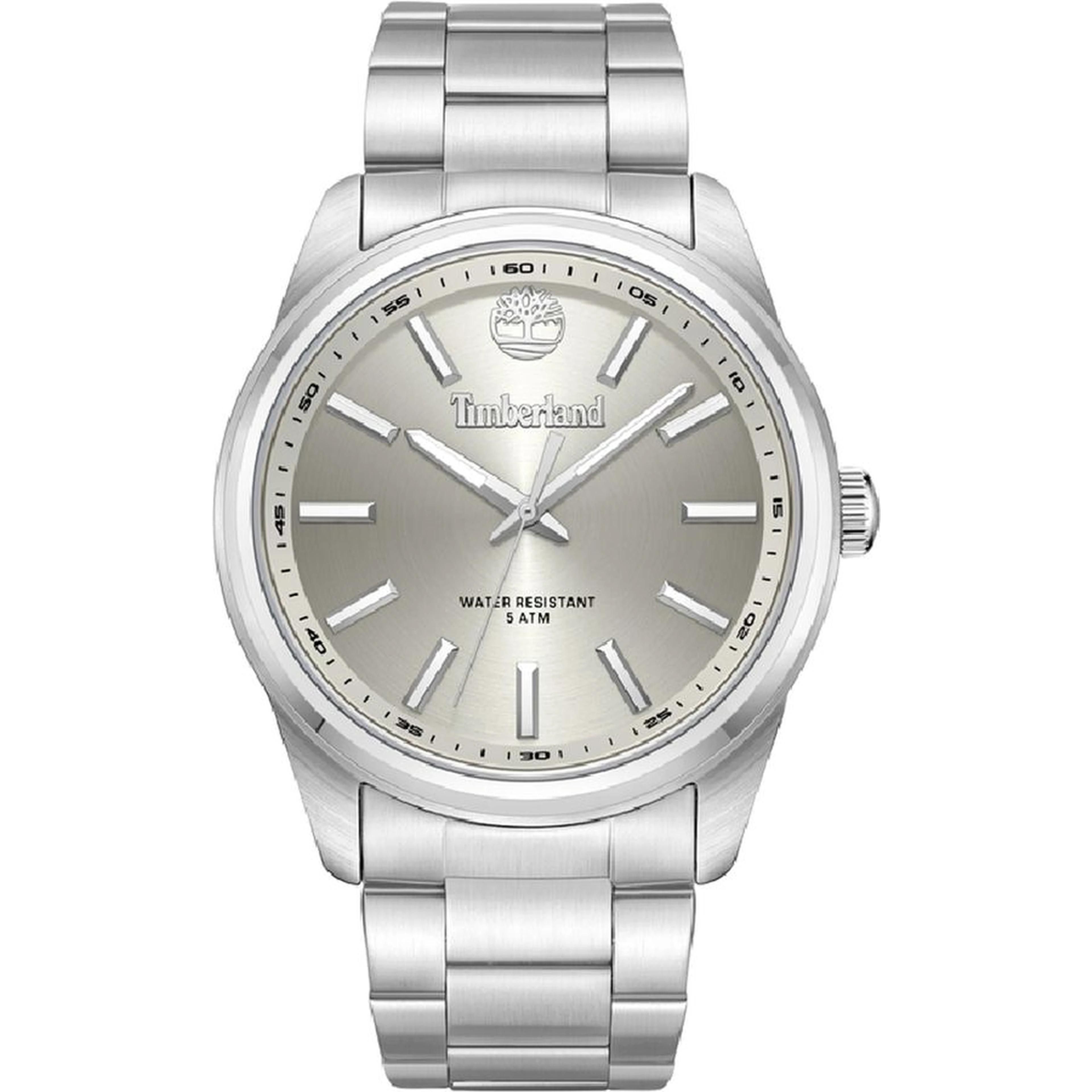Gray Stainless Steel Dress Watch