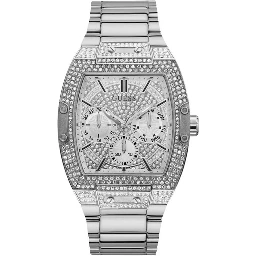 Gray Stainless Steel Dress Watch