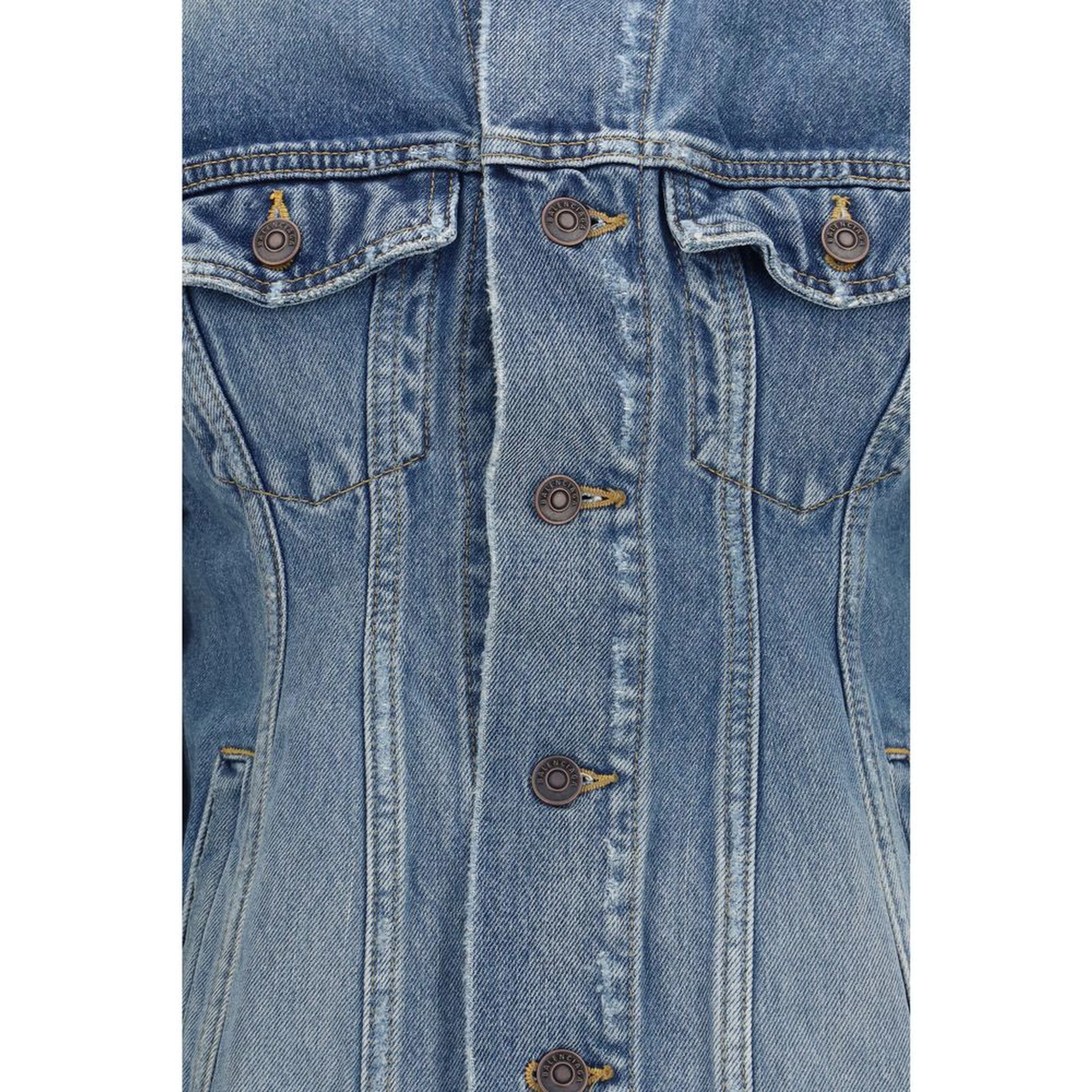 Blue Wool Oves Aries Denim Jacket