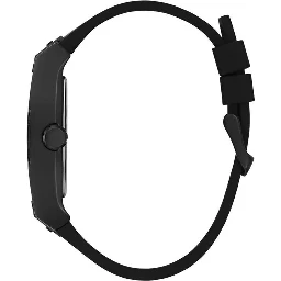 Black Synthetic Dress Watch