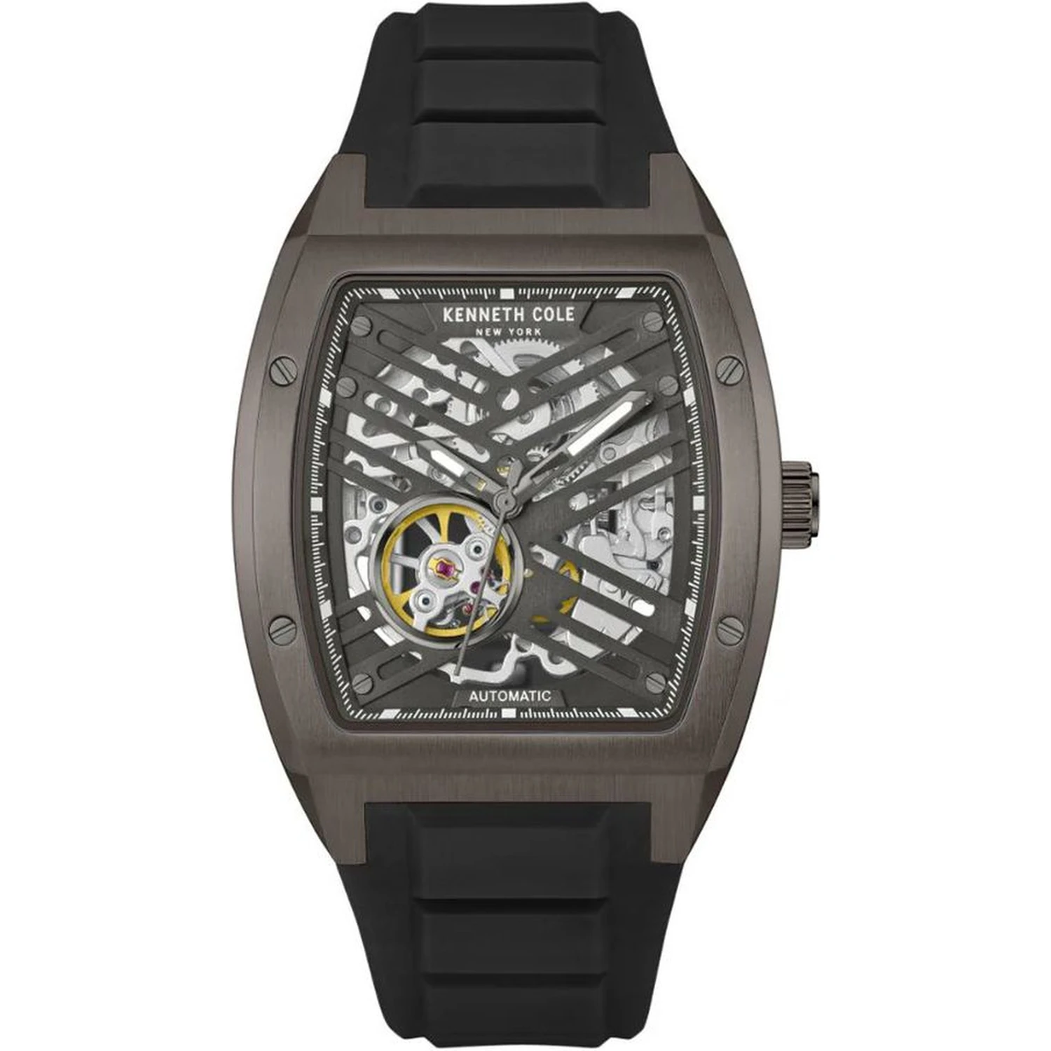Gray Synthetic Dress Watch