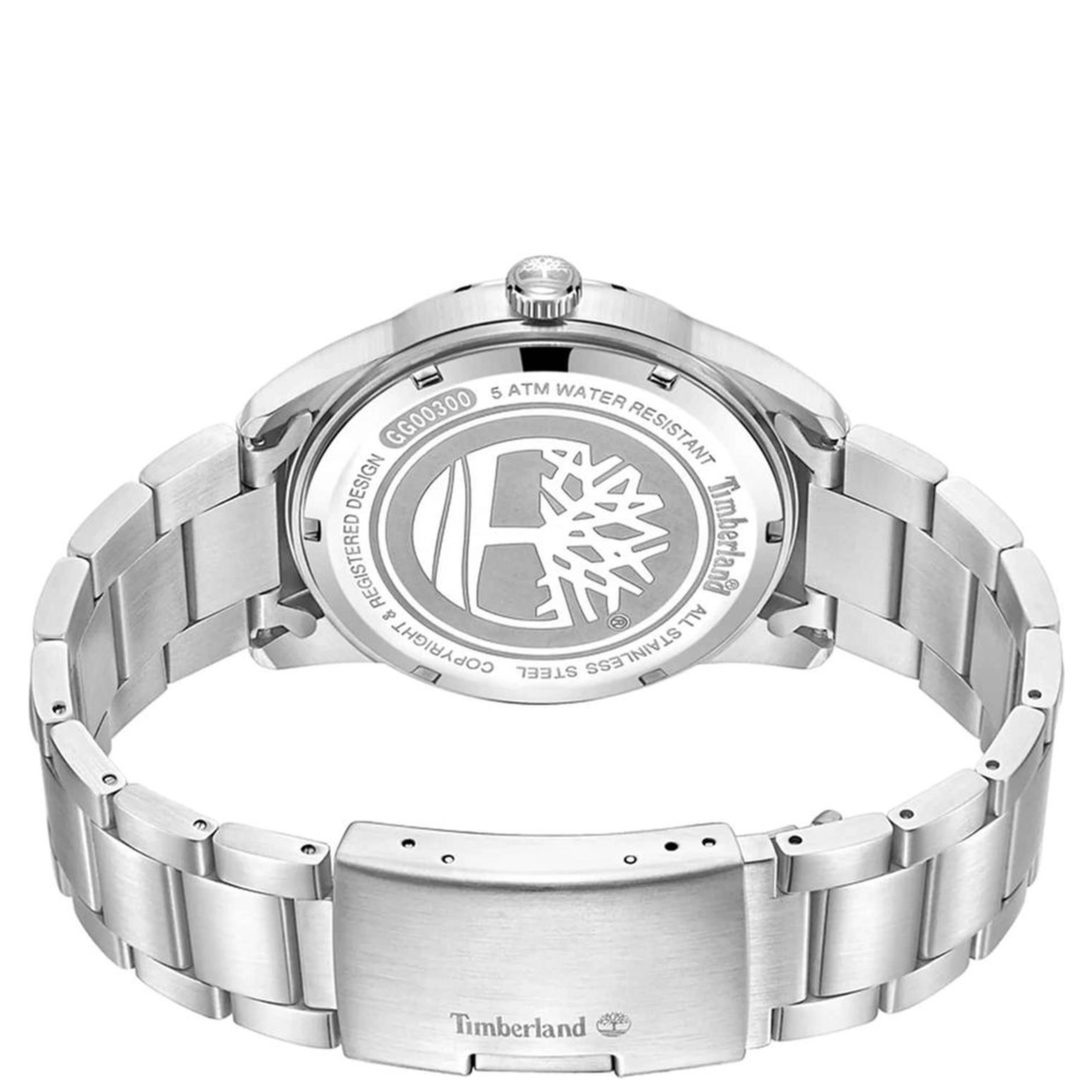 Gray Stainless Steel Dress Watch