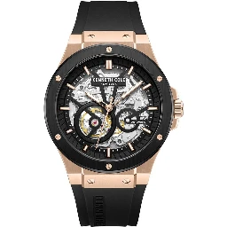 Black Synthetic Dress Watch