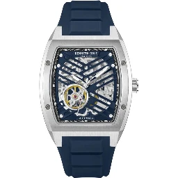 Blue Synthetic Bracelet Watch