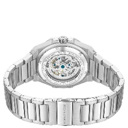 Gray Stainless Steel Dress Watch