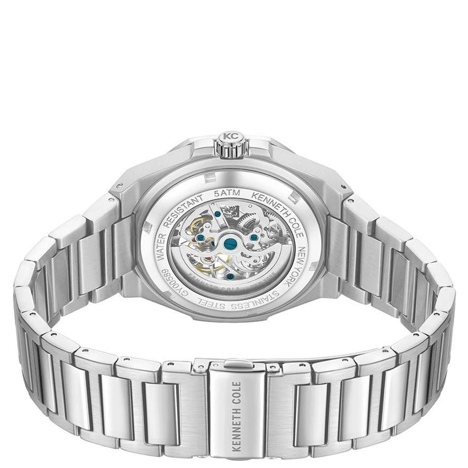 Gray Stainless Steel Dress Watch