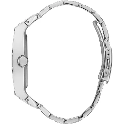 Gray Stainless Steel Dress Watch