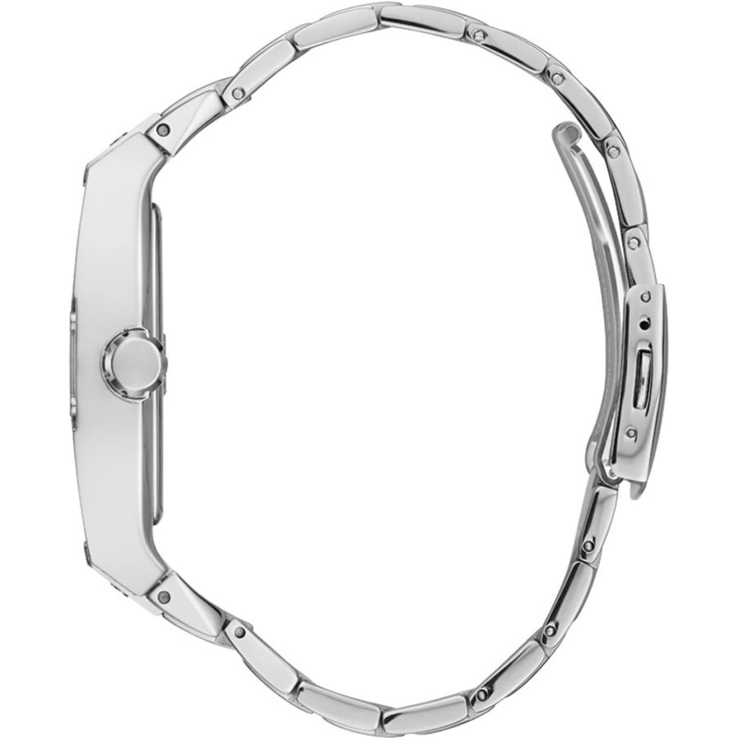 Gray Stainless Steel Dress Watch