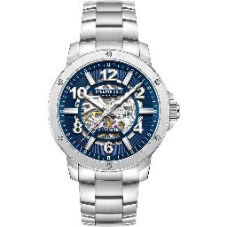 Gray Stainless Steel Dress Watch