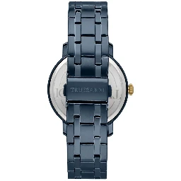 Blue Stainless Steel Dress Watch