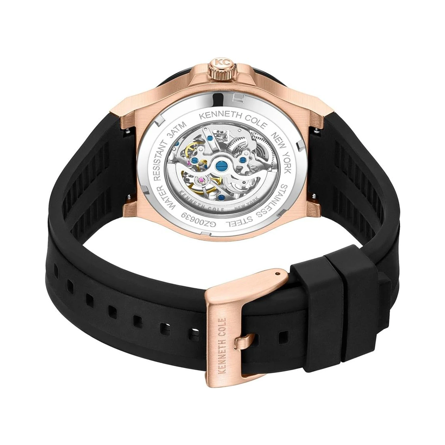 Black Synthetic Dress Watch