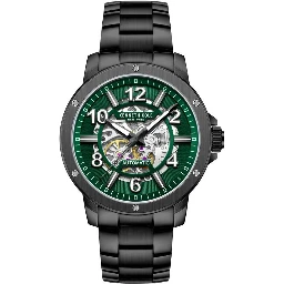 Gray Stainless Steel Dress Watch